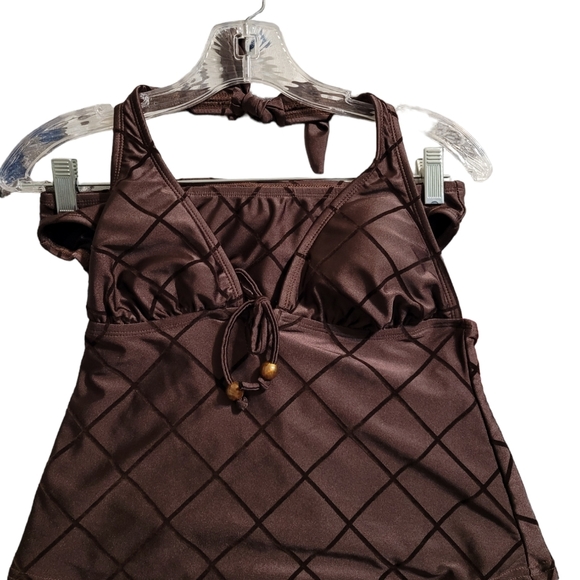 NEW Never Worn Isaac Mizrahi 2-piece Designer Swimming Suite Size S - Picture 1 of 7